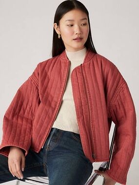 Levi’s Kennedy Quilted Bomber Jacket – Lightweight Fall/Spring Layer